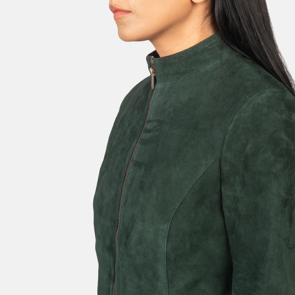 Rumella Bikerjacka i Läder för Dam – alternate product view 6