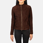 Rumella Bikerjacka i Läder för Dam – alternate product view 4