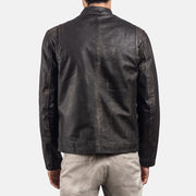 
Rustic Bikerjacka i Läder för Herr – alternate product view 5