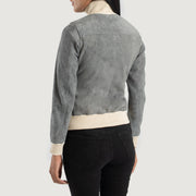 
Sasha A1 Bomberjacka i Läder för Dam – alternate product view 5