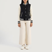 Savant Varsity Läderjacka för Dam – alternate product view 3