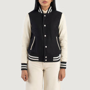 Savant Varsity Läderjacka för Dam – alternate product view 4