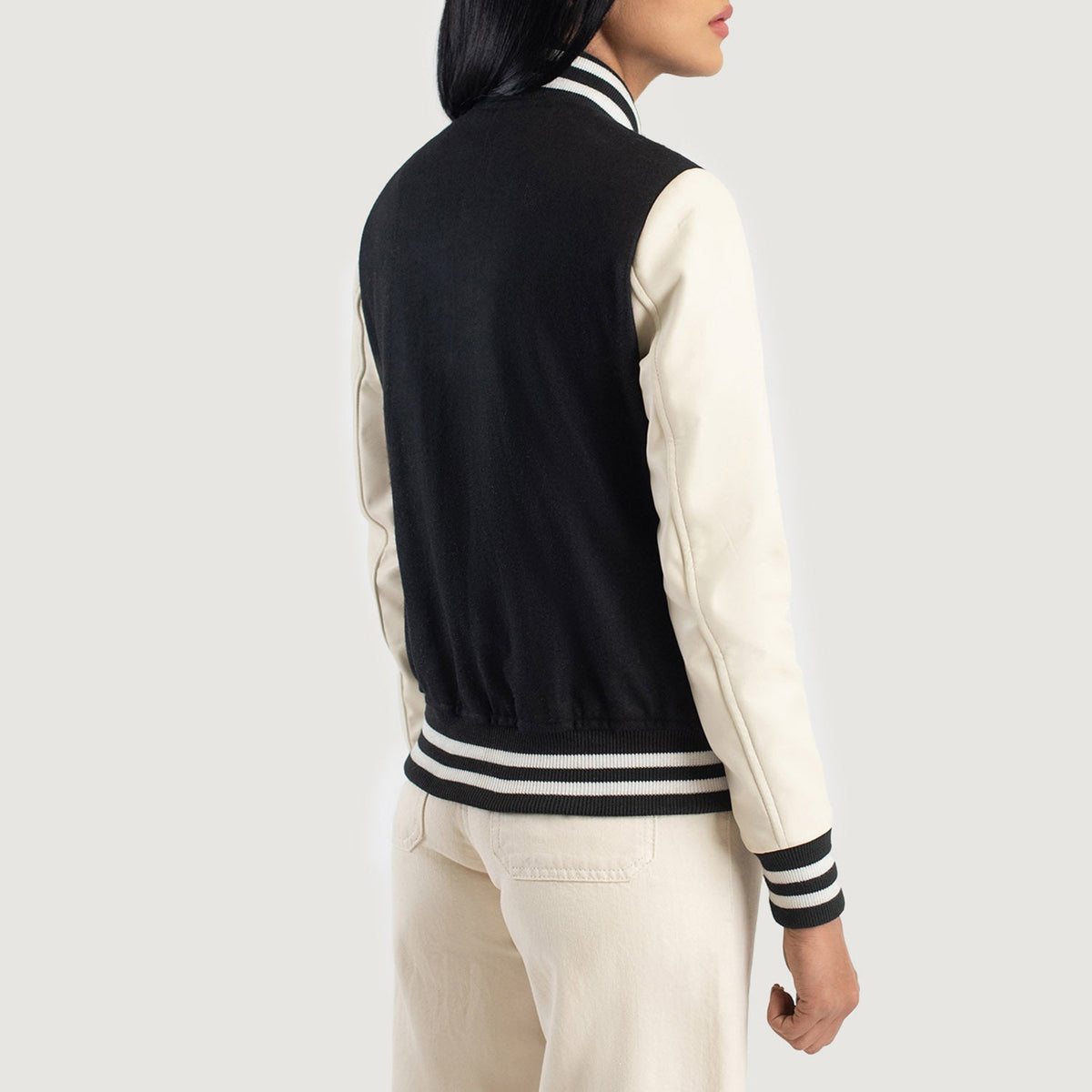 Savant Varsity Läderjacka för Dam – alternate product view 5