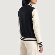 Savant Varsity Läderjacka för Dam – alternate product view 5