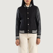 Savant Varsity Läderjacka för Dam – alternate product view 4