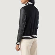 Savant Varsity Läderjacka för Dam – alternate product view 5