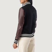 Savant Varsity Läderjacka för Dam – alternate product view 5
