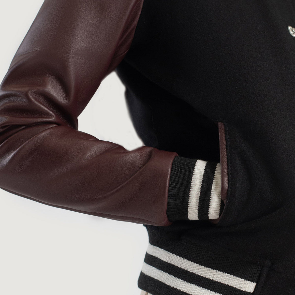 Savant Varsity Läderjacka för Dam – alternate product view 6