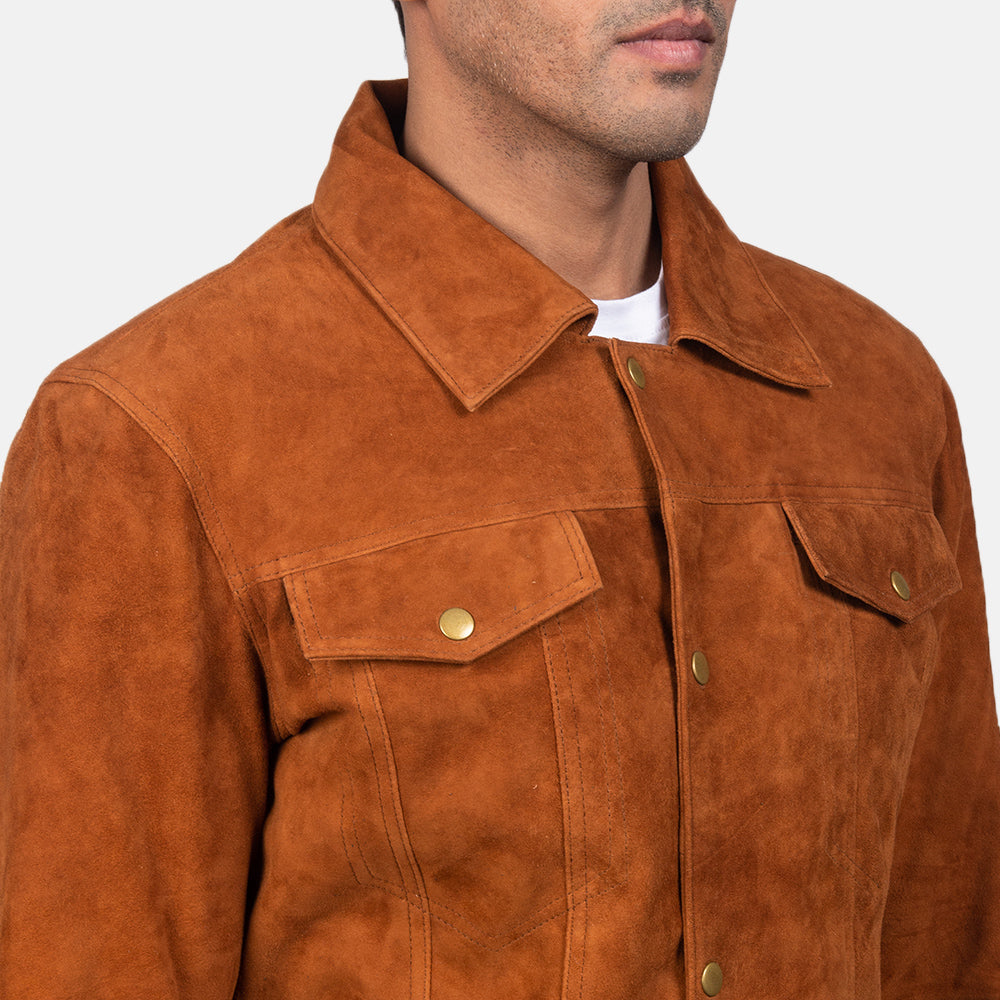 Stallon Läderjacka för Herr – alternate product view 5
