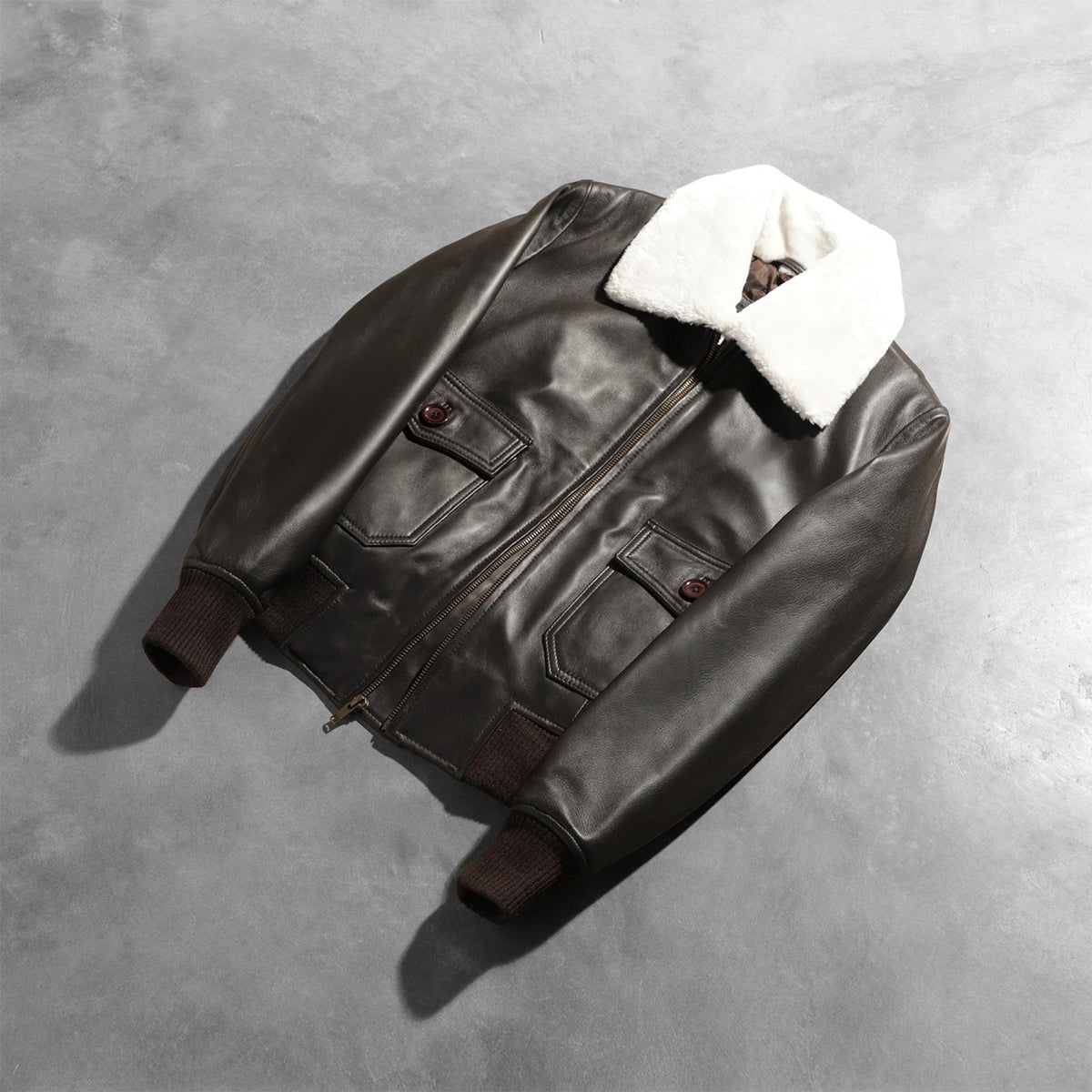 Stella G-1 Bomberjacka i Läder för Dam – alternate product view 8