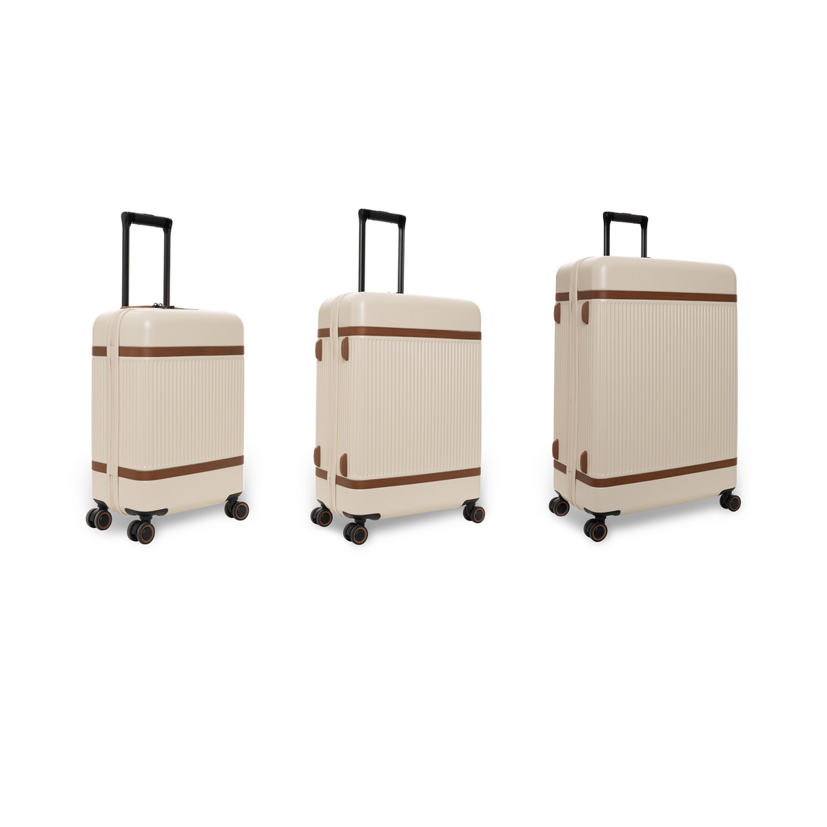 Sandy Beach Suitcase Set Zuna för Dam, front view