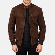 Sven Bomberjacka i Läder för Herr – alternate product view 1