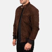 Sven Bomberjacka i Läder för Herr – alternate product view 2