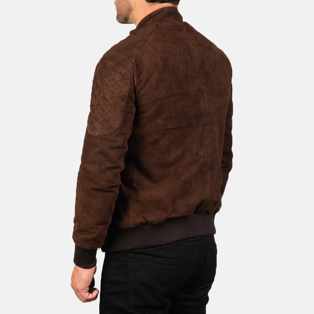 Sven Bomberjacka i Läder för Herr – alternate product view 5