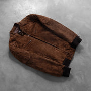 Sven Bomberjacka i Läder för Herr – alternate product view 8
