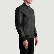 Sven Bomberjacka i Läder för Herr – alternate product view 2