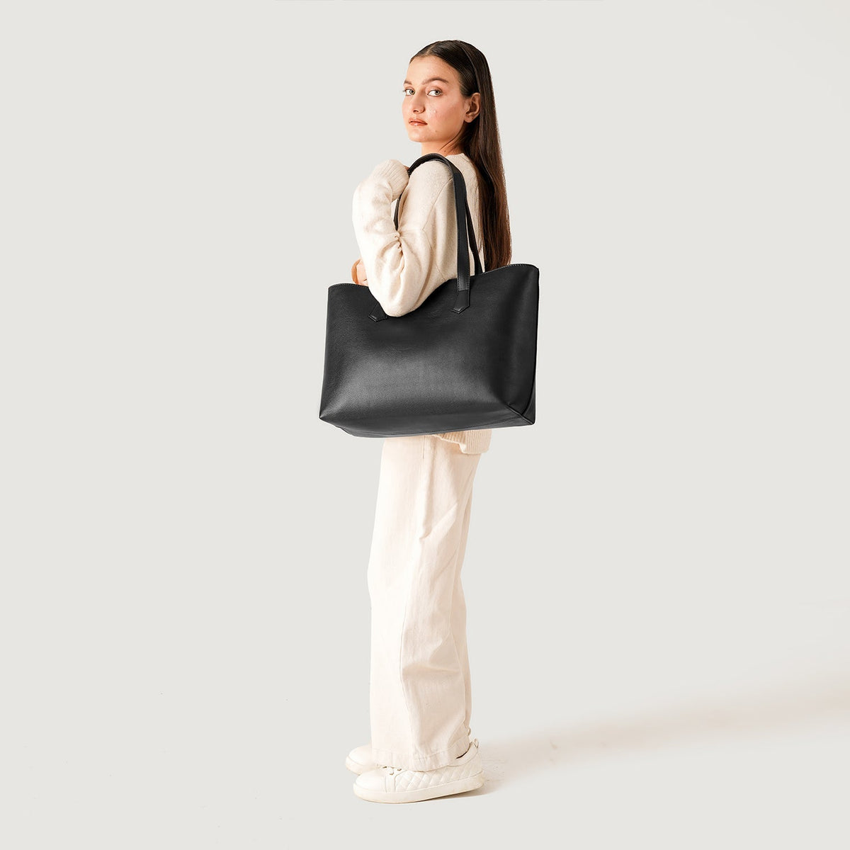 
The Bianca Tygkasse i läder – alternate product view 2