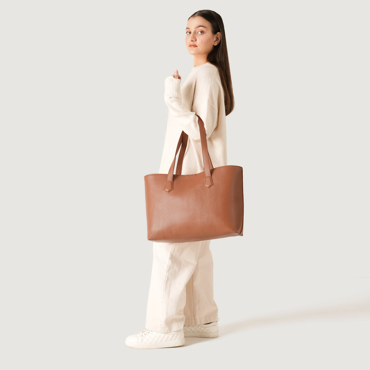 
The Bianca Tygkasse i läder – alternate product view 2