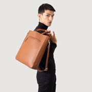 
The Poet Tygkasse i läder – alternate product view 5