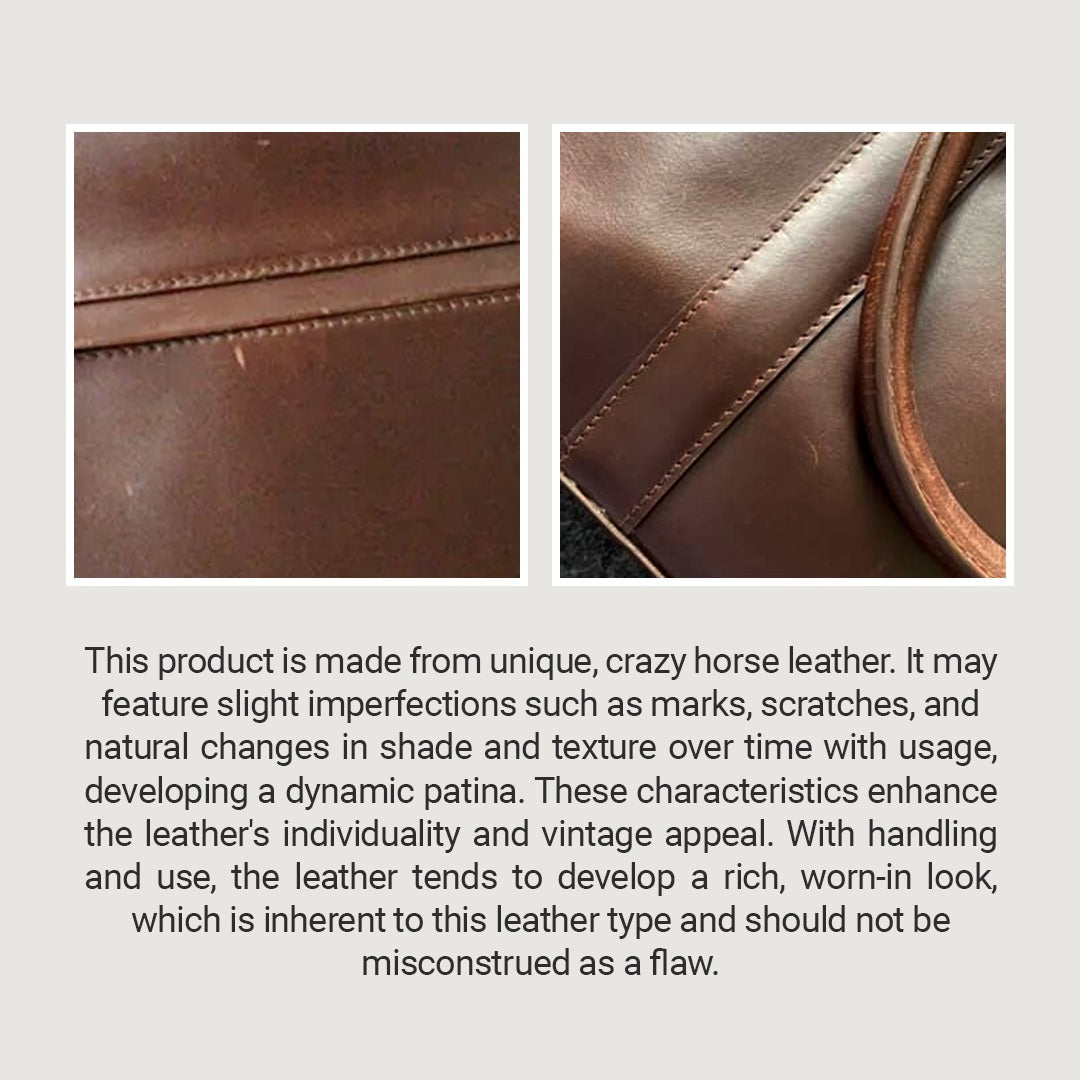 
The Poet Tygkasse i läder – alternate product view 10