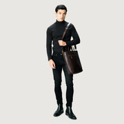 
Insida Showing Dedicated Padded Laptop Sleeve & Multi-Compartment Organization