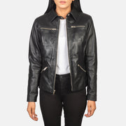 Tomachi Red Läderjacka för Dam – alternate product view 1