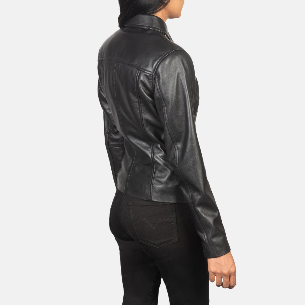 Tomachi Red Läderjacka för Dam – alternate product view 5
