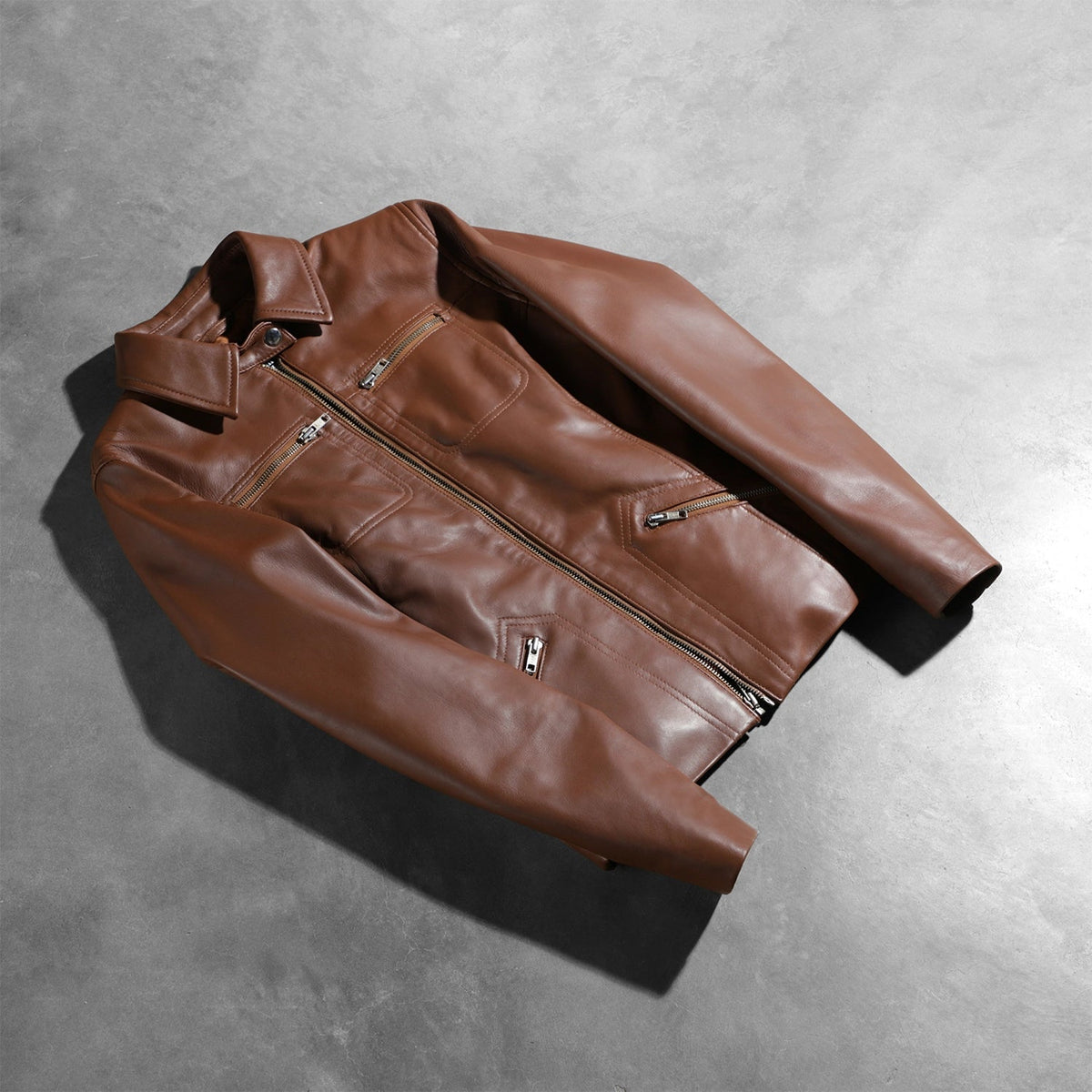 Tomachi Red Läderjacka för Dam – alternate product view 7