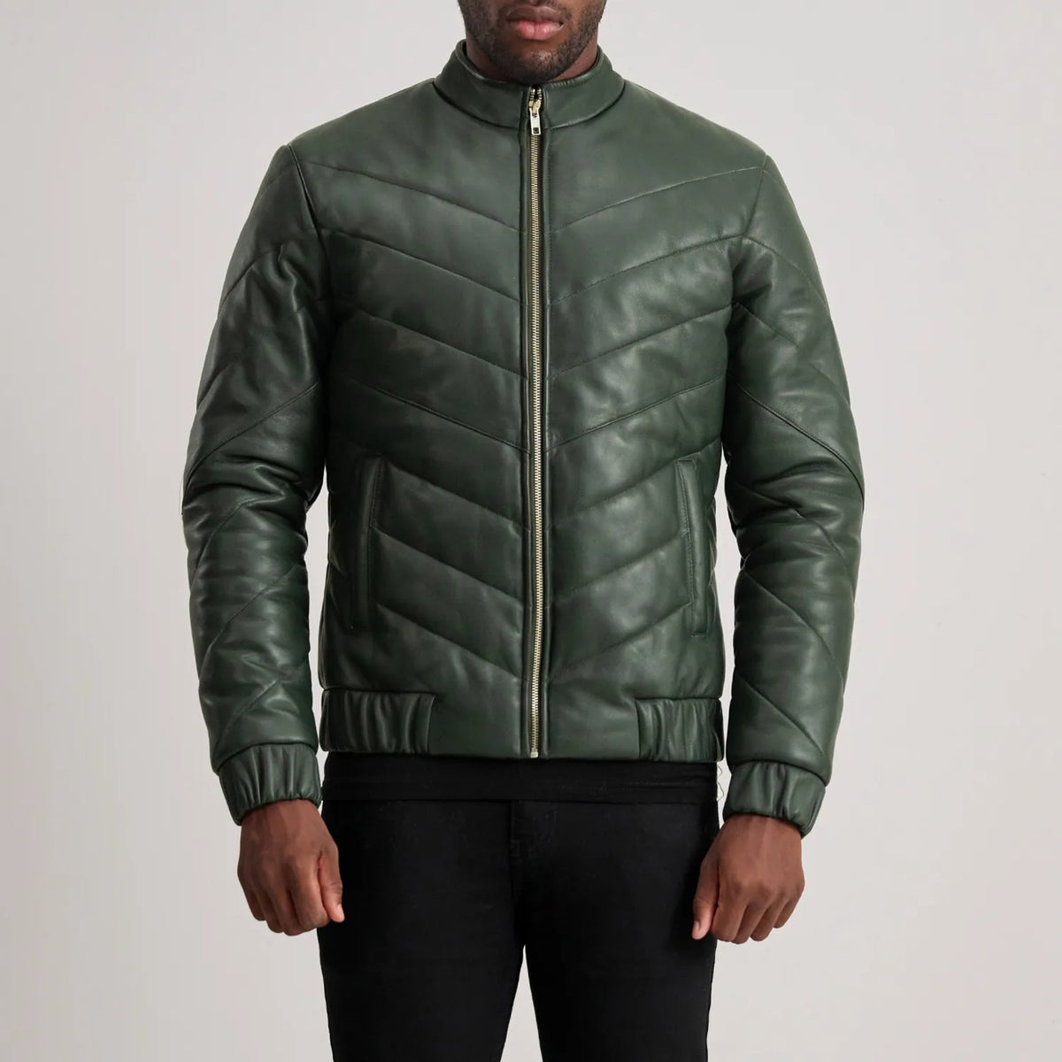 Travis Läderjacka för Herr – alternate product view 4