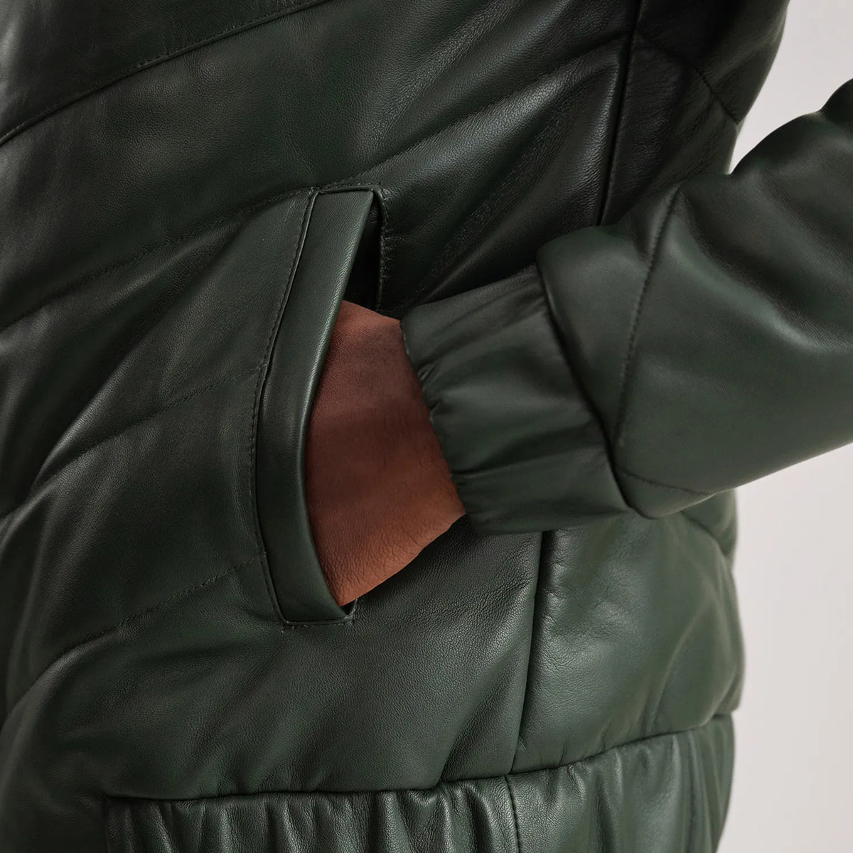 Travis Läderjacka för Herr – alternate product view 6