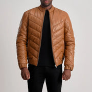 Travis Läderjacka för Herr – alternate product view 1