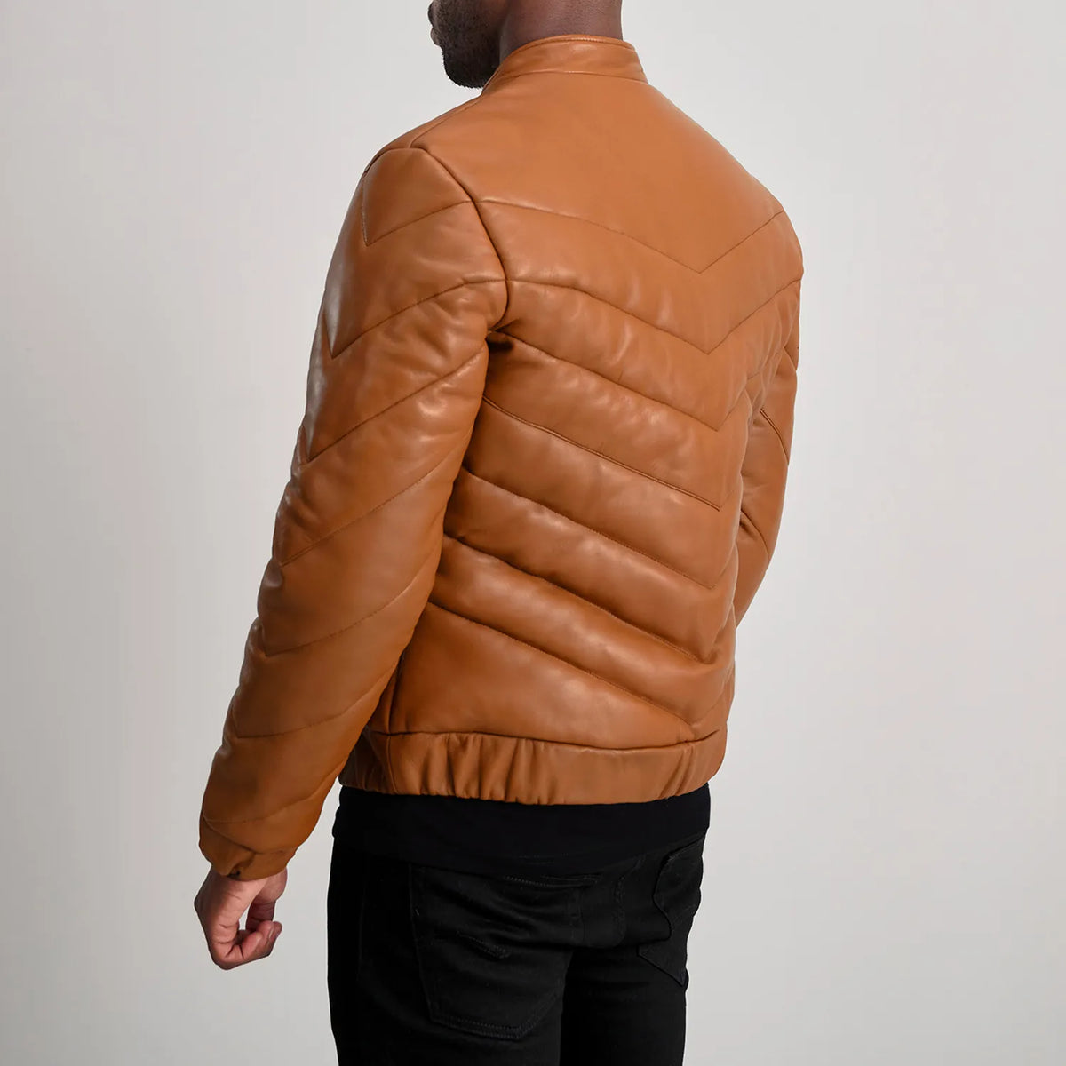 Travis Läderjacka för Herr – alternate product view 5