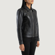 
Vixen Classic Collar Läderjacka för Dam – alternate product view 2