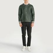 Willis Varsity Läderjacka för Herr – alternate product view 3