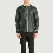 Willis Varsity Läderjacka för Herr – alternate product view 4