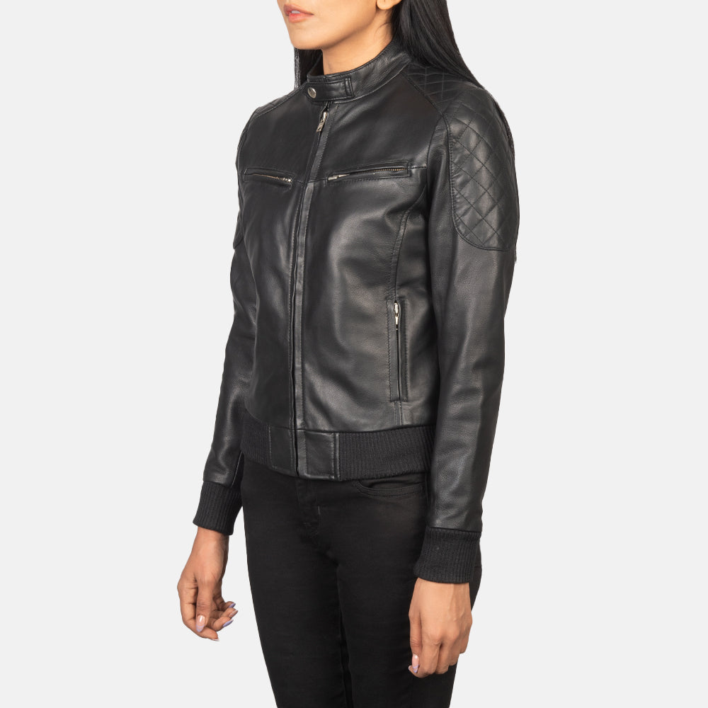 
Zenna Bomberjacka i Läder för Dam – alternate product view 2