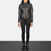 
Zenna Bomberjacka i Läder för Dam – alternate product view 3