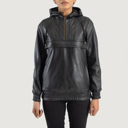 Zest Hooded Pullover Läderjacka för Dam – alternate product view 1