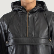 Zest Hooded Pullover Läderjacka för Dam – alternate product view 6