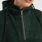 Zest Hooded Pullover Läderjacka för Dam – alternate product view 4