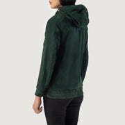 Zest Hooded Pullover Läderjacka för Dam – alternate product view 5