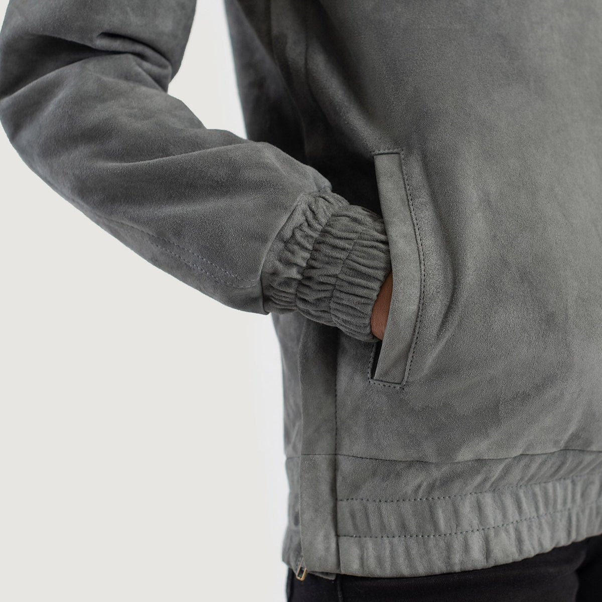 Zest Hooded Pullover Läderjacka för Dam – alternate product view 6